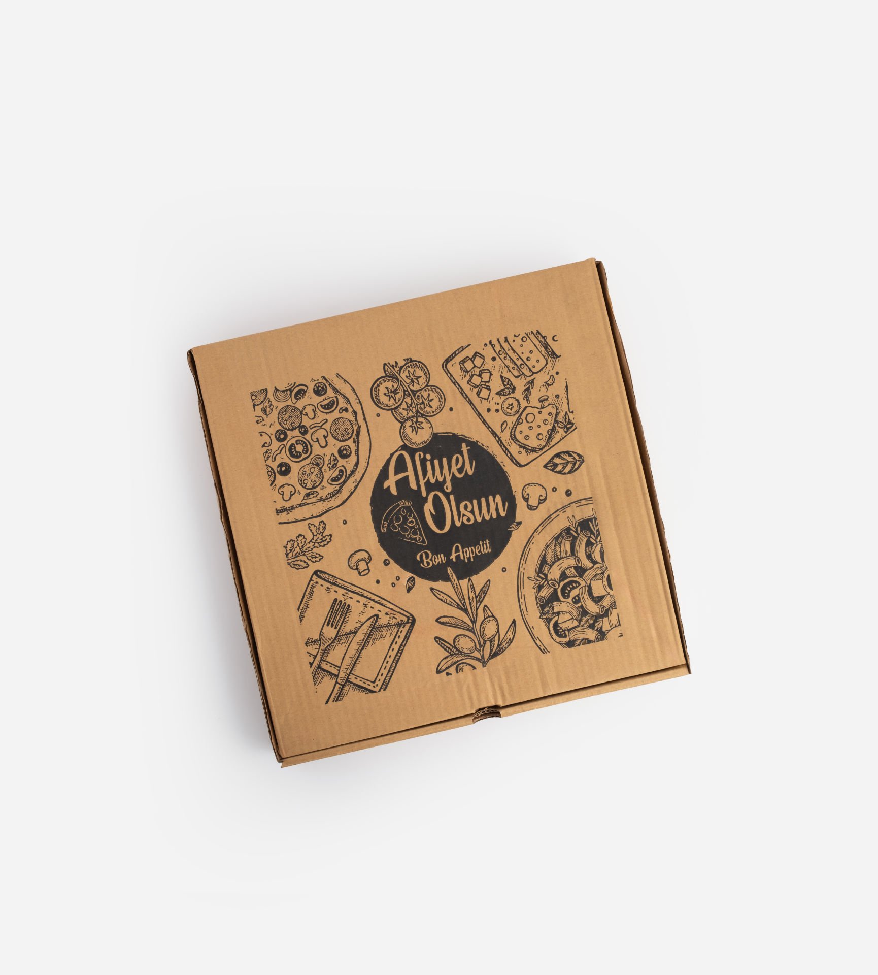 Pizza Kutusu 100 Adet